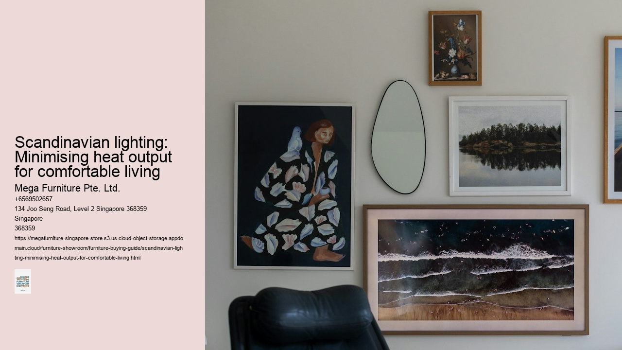 Scandinavian lighting: Minimising heat output for comfortable living