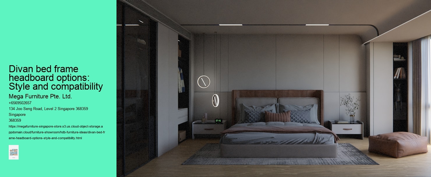 Divan bed frame headboard options: Style and compatibility