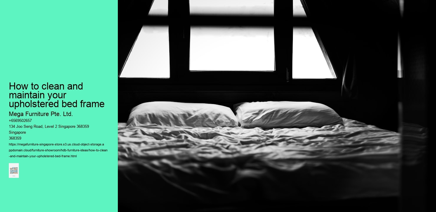 How to clean and maintain your upholstered bed frame
