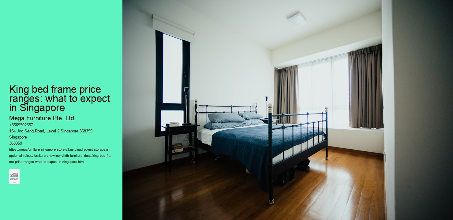 King bed frame price ranges: what to expect in Singapore