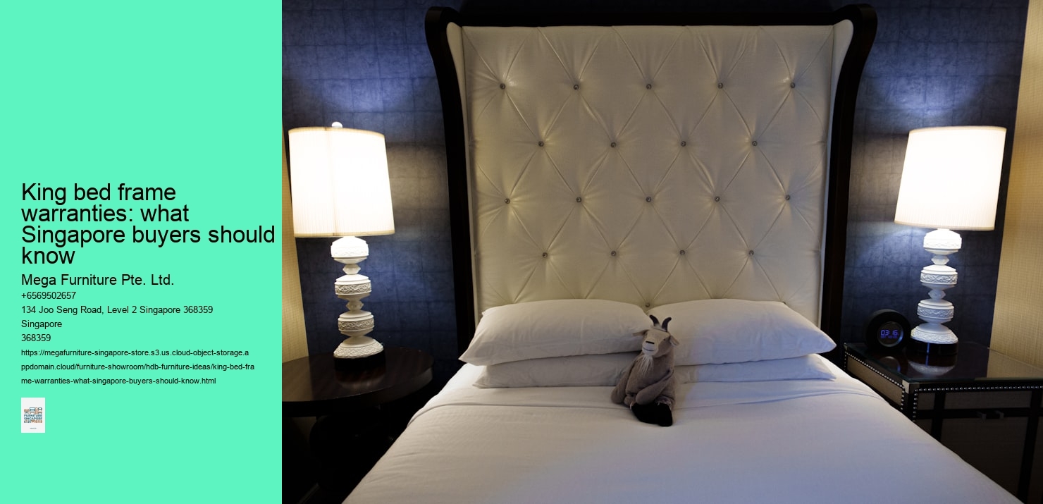 King bed frame warranties: what Singapore buyers should know