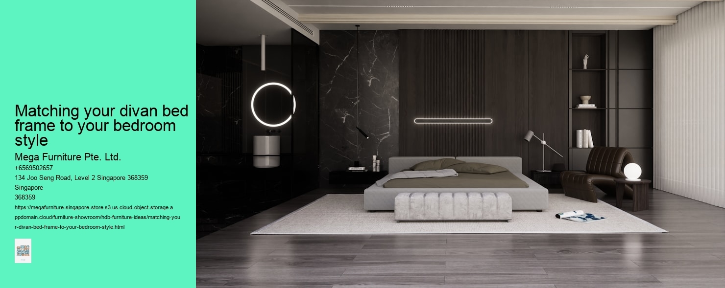 Matching your divan bed frame to your bedroom style