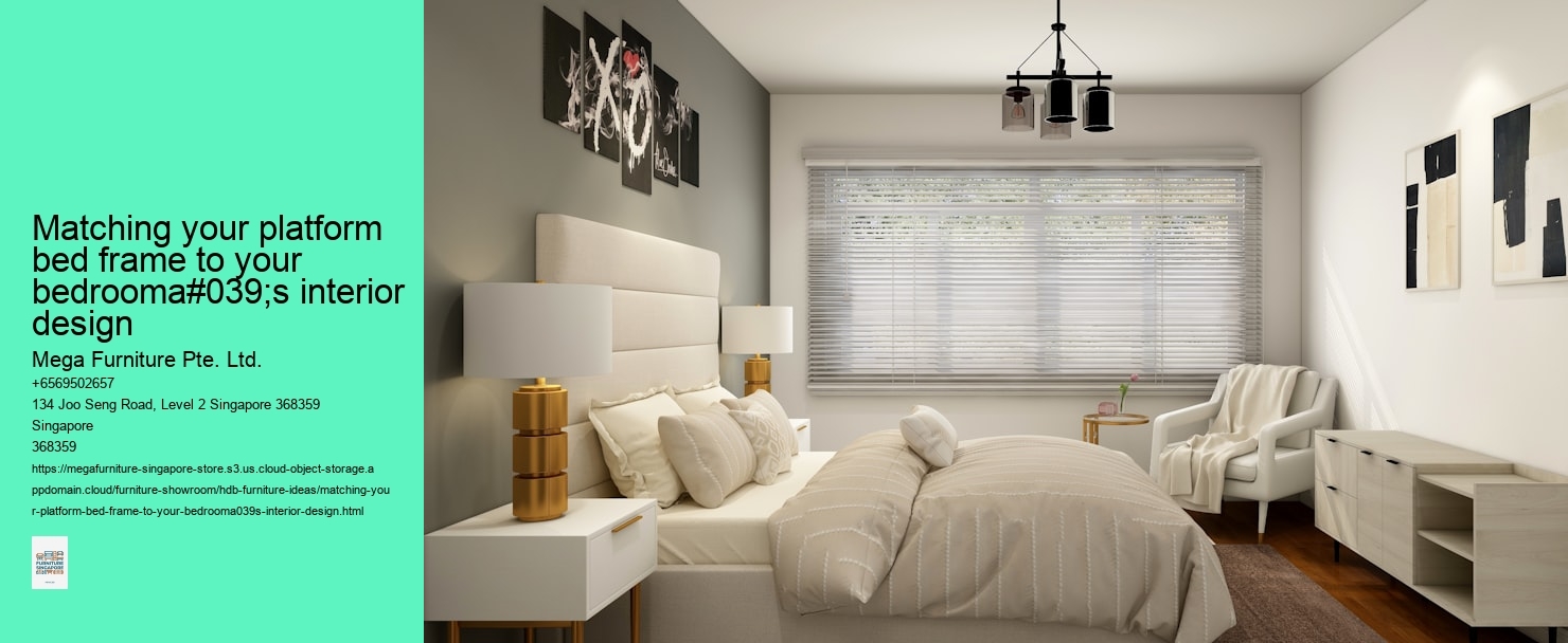 Matching your platform bed frame to your bedrooma#039;s interior design