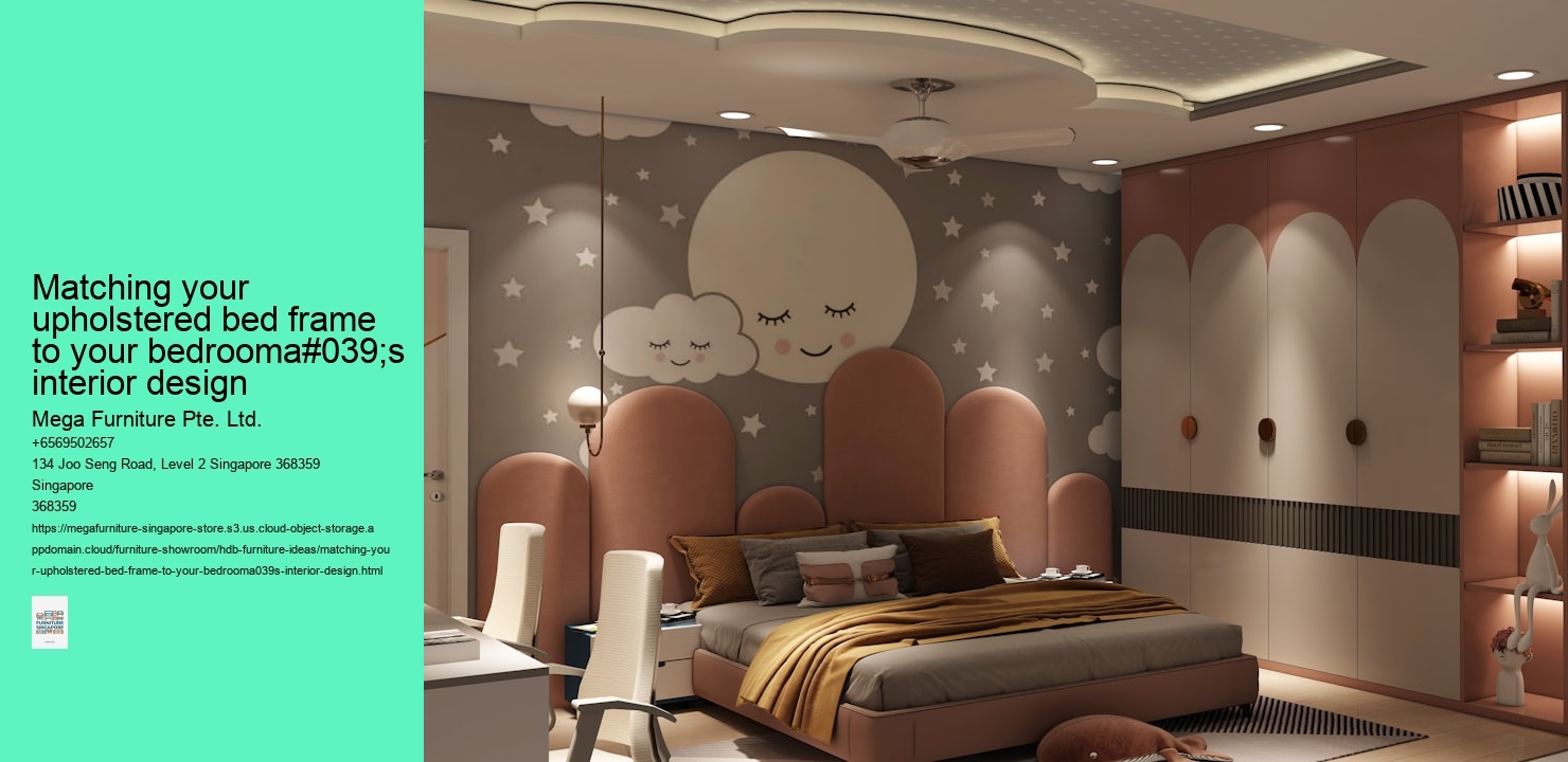 Matching your upholstered bed frame to your bedrooma#039;s interior design