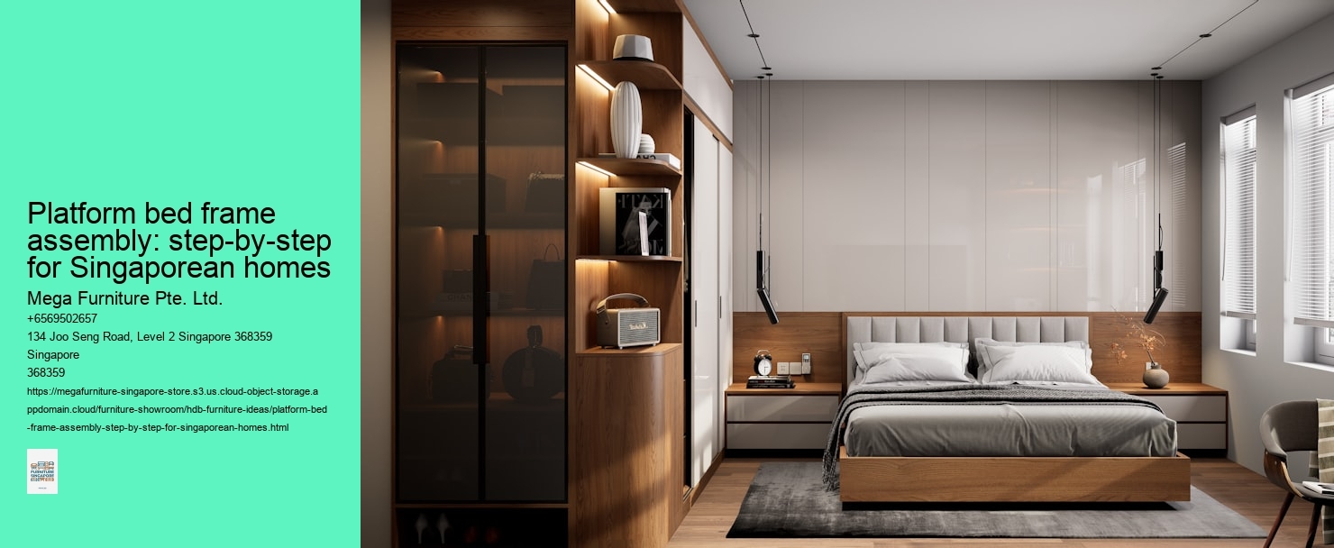 Platform bed frame assembly: step-by-step for Singaporean homes