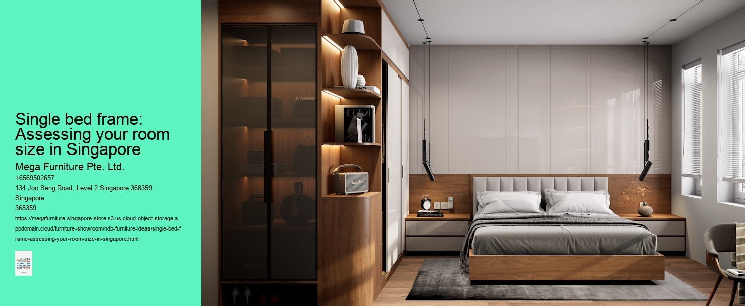 Single bed frame: Assessing your room size in Singapore