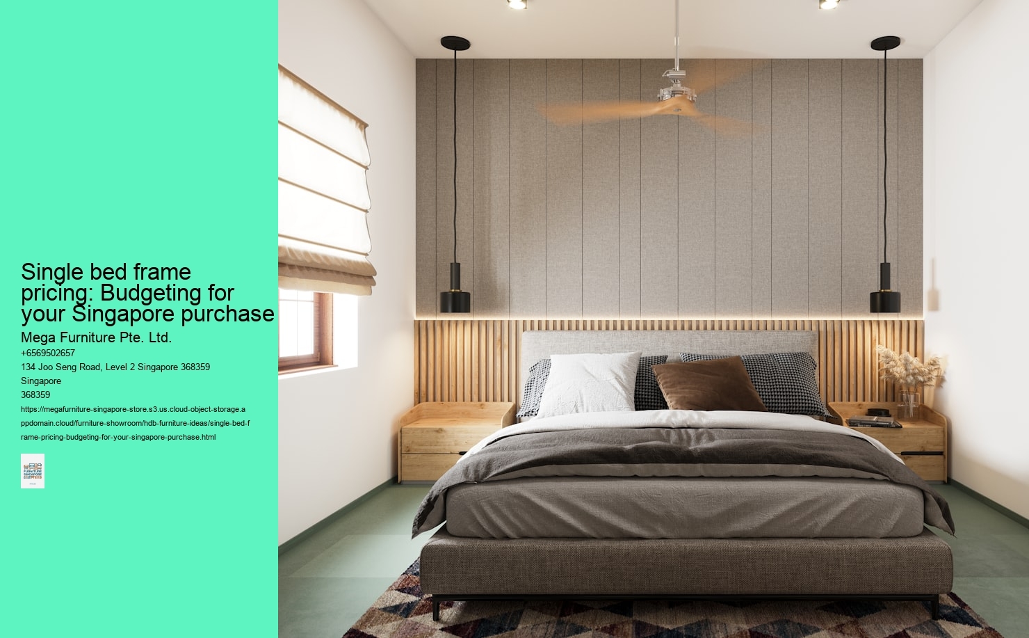 Single bed frame pricing: Budgeting for your Singapore purchase