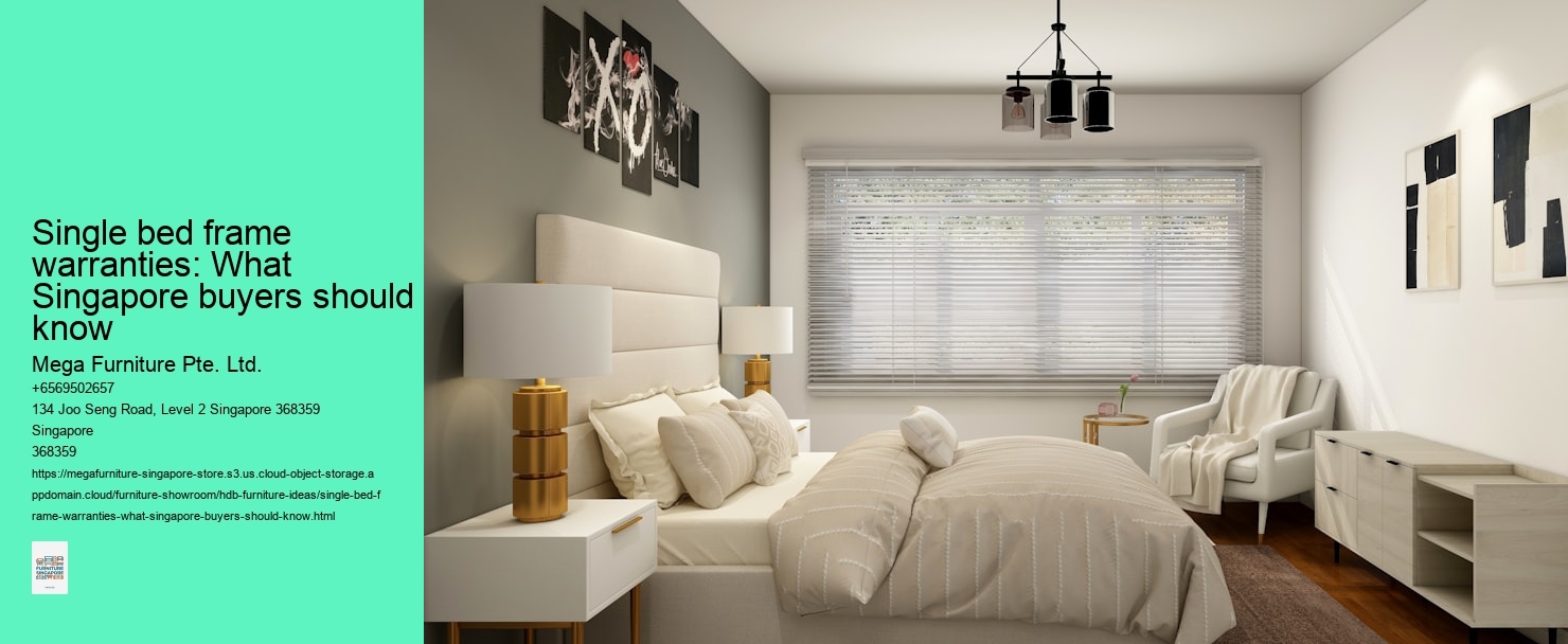 Single bed frame warranties: What Singapore buyers should know