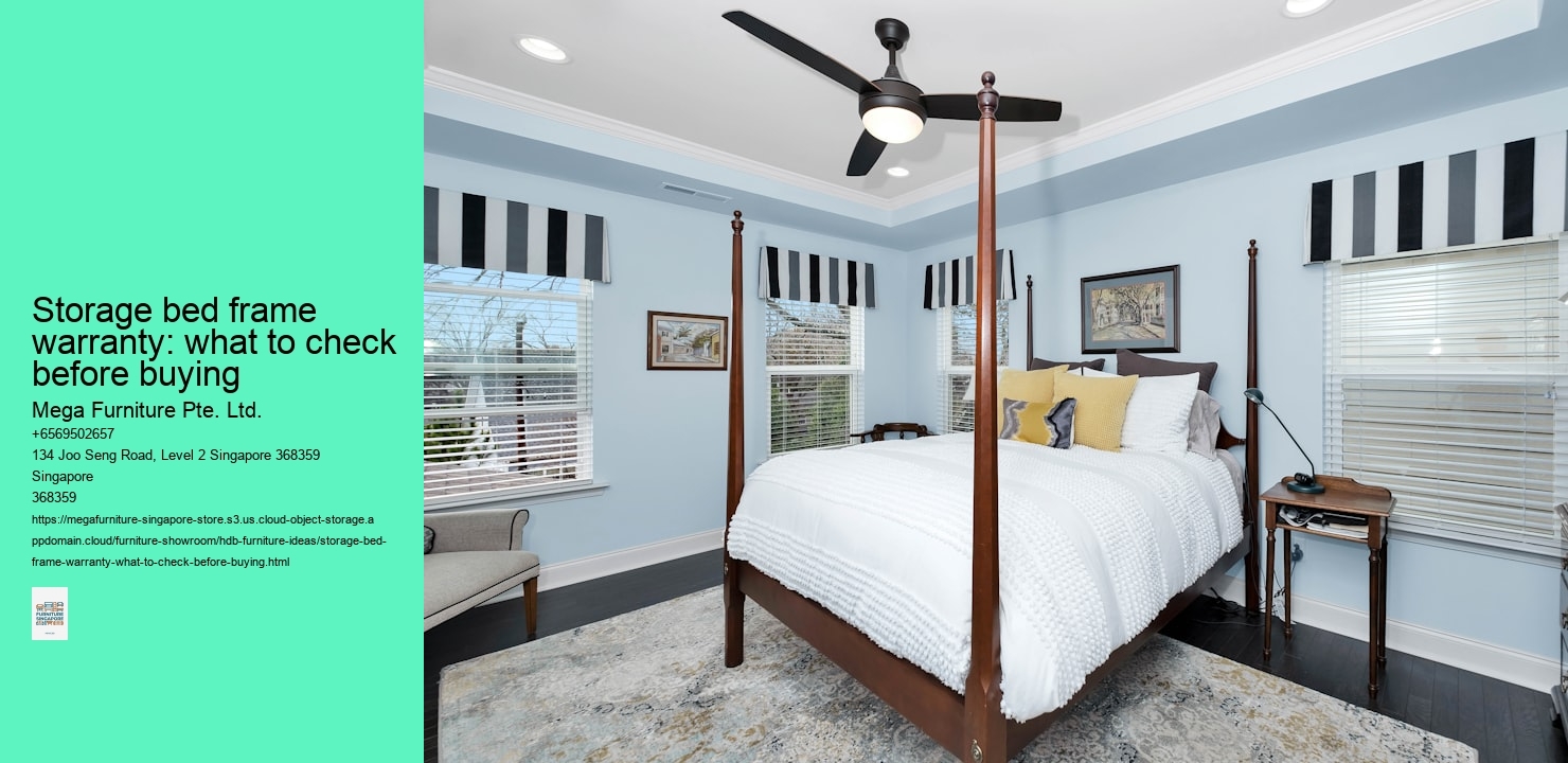 Storage bed frame warranty: what to check before buying