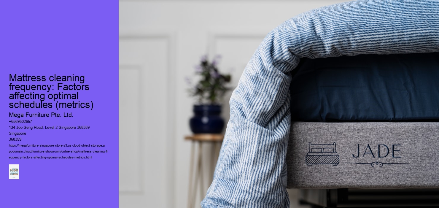 Mattress cleaning frequency: Factors affecting optimal schedules (metrics)