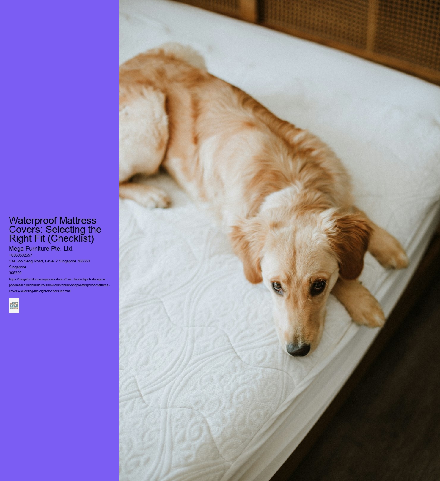 Waterproof Mattress Covers: Selecting the Right Fit (Checklist)