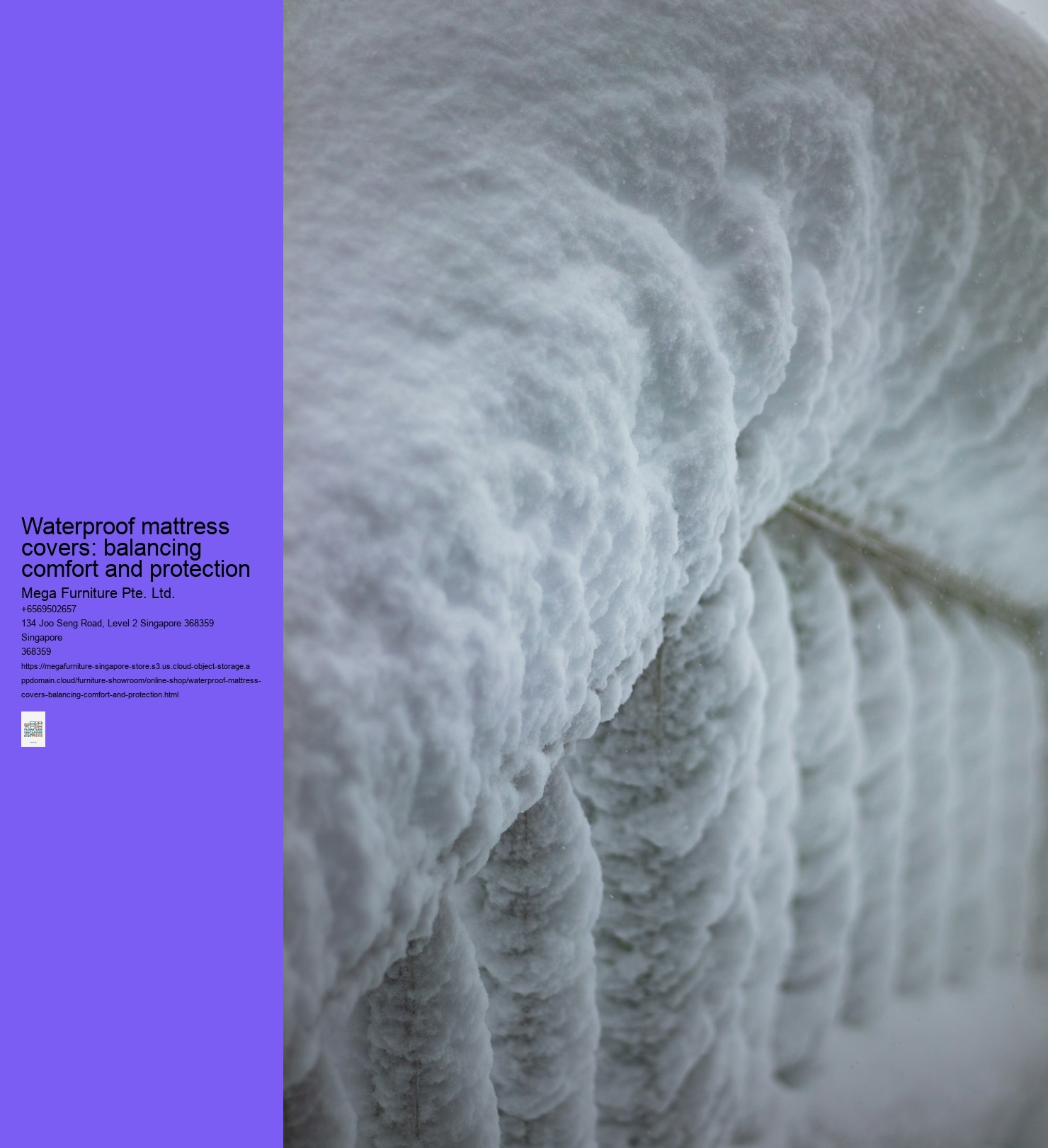 Waterproof mattress covers: balancing comfort and protection