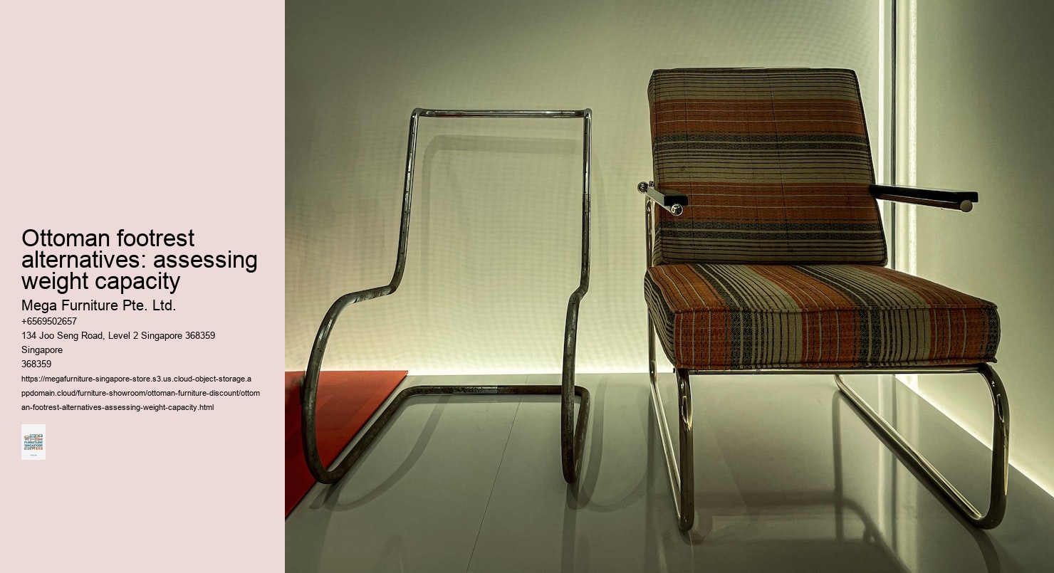 Ottoman footrest alternatives: assessing weight capacity
